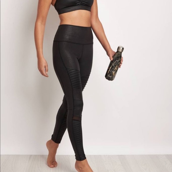ALO Yoga Pants - Alo yoga high waist moto leggings